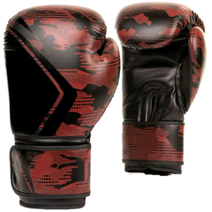 Gants de boxe en cuir professionnels pour femmes avec logo personnalisé - Product Image 1