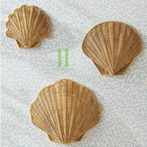 Handmade Bohemian Rattan Coconut <b>Tree</b> Head Wall Hanging Natural Wicker Kids Room Nursery Home <b>Decoration</b> Wedding Birthday OEM - Product Image 2