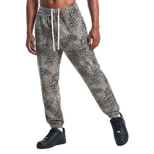 Pantalones Deportivos Retro Vintage con Estampado de Leopardo, Corte Clásico Regular, Ajustables, Estilo Urbano, de Alta Calidad, de Algodón, Holgados - Product Image 3