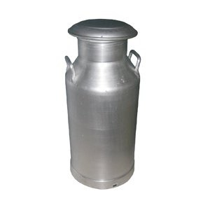 MEI High Productivity Food Grade Aluminium Milk Can for Milk Storage and Daily <b>Transport</b> From Farms to Dairy Processing Units - Product Image 1