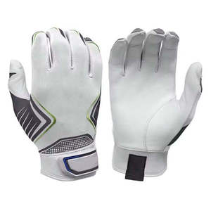 Nuevos Guantes de Bateo de Béisbol y Sóftbol Profesionales para Adultos, de Cuero Genuino, con Diseño de Logotipo Personalizado, Calidad Premium, Cierre de Gancho y Bucle - Product Image 1