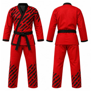 Hot Sale for Design Judo Gi Uniform Kimono Jiu-Jitsu Training Competition Karate Uniform with Front Logo - Product Image 1
