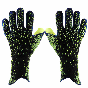 Guantes de Portero de Fútbol Profesional 2026, Verde Azul, Unisex, Logotipo Personalizado OEM, Protección para los Dedos, Color - Product Image 6
