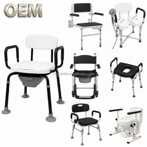 Chaise de douche et de toilette personnalisée OEM Taïwan, produits de soins aux personnes âgées, dispositif médical, fabrication par contrat en plastique et métal - Product Image 1