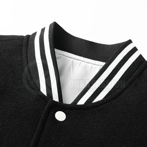 Classic Varsity Winter Jacket For Men Featuring Soft Interior And Stylish Contrast Colors Perfect For Cool Weather - Product Image 5