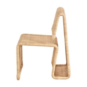 Silla de Mimbre Natural Tejida a Mano, Ecológica, Moderna y Curvada, Ideal para Comedor, Cafetería y Hogar, Venta al Por Mayor - Product Image 3