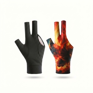 Guantes de Snooker de Nailon Resistentes al Agua de Alta Calidad Personalizados, Precio Competitivo, Venta al por Mayor de Guantes de Snooker y Billar - Product Image 1