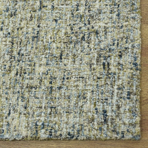 Alfombra KNOT, hecha a mano con lana de alta calidad, ecológica, antideslizante, gris azulado, ideal para sala de estar, habitaciones infantiles, hoteles y oficinas. - Product Image 2