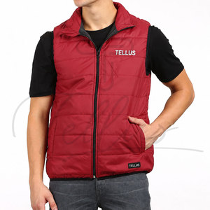 Chaleco Acolchado para Hombre con Logotipo Personalizado, Chaleco de Plumón para Invierno, Chaleco sin Mangas para Hombre, Chaqueta de Plumón Cálida, Chaleco Acolchado Más Vendido - Product Image 1