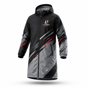 Chaqueta Impermeable Larga con Capucha y Diseño de Sublimación Personalizado, Cortavientos, Ropa de Lluvia para Exteriores con Logotipo Personalizado para Hombre - Product Image 1