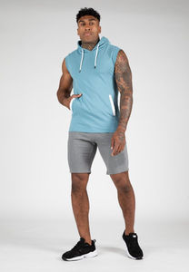 Débardeurs sans manches pour hommes Elite, respirants, à séchage rapide, vêtements de sport athlétiques, style vintage, polyester/coton, pour les professionnels - Product Image 5