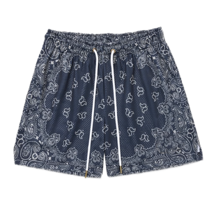 Pantalones Cortos de Baloncesto para Hombre, de Lona, de Secado Rápido, de Cintura Alta, de 5 Pulgadas, Personalizados, con Sublimación de Bandana, Venta al por Mayor, de Fabricante, Color Liso, para Verano - Product Image 5