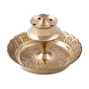 Handcrafted Brass <b>Incense</b> <b>Stick</b> <b>Holder</b> <b>for</b> Home Decor Decorative Brass Dhoop Stand Traditional Indian <b>Incense</b> Burner <b>Holder</b> - Product Image 1