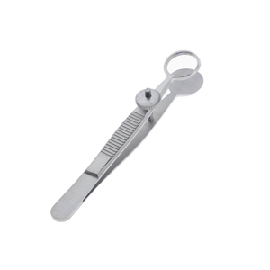 Pinzas Chalazion de Acero Inoxidable, Herramienta Oftálmica Profesional, Pinzas de Precisión para Sujetar Párpados en Procedimientos de Cuidado Ocular - Product Image 1