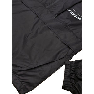 เสื้อแจ็คเก็ตซาฟารีแบบมีฮู้ดสำหรับผู้ชาย ระบายอากาศได้ดี กันน้ำ มีซิป ป้องกันลม ผ้าถักด้านหน้า สวมใส่สบาย บริการ OEM ผลิตจากไนลอน - Product Image 6