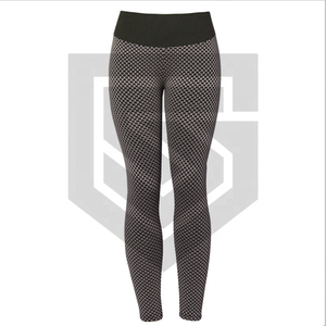 2023, mallas de entrenamiento sin costuras para mujer, pantalones de Yoga activos para gimnasio de alta calidad, tela de punto informal para niñas - Product Image 2