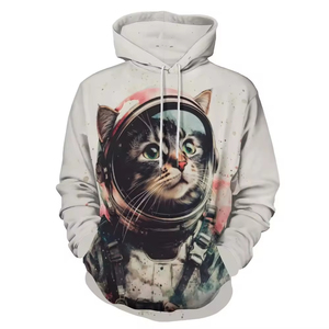 Sudadera con Capucha de Invierno para Sublimación, Sudadera de Forro Polar 100% Algodón, Unisex, Logotipo Personalizado, Servicio OEM, Alta Calidad - Product Image 2