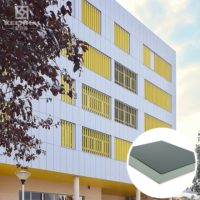 Durable Building Facade Panel for Retail Property Renovation and Commercial Upgrade Projects