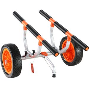 Larghezza regolabile 12 ''pneumatici pesanti 350 Lb capacità Kayak carrello pieghevole canoa Trolley per Kayak Canoe Kayak tappetini galleggianti Jon barche - Product Image 1