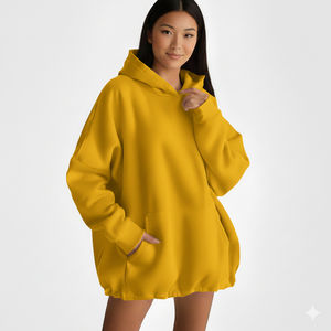 Sudadera con Capucha Oversize de Moda 2026 para Mujer, Cálida, Servicio OEM, Sudadera de Manga Larga de Alta Calidad para Mujer - Product Image 1