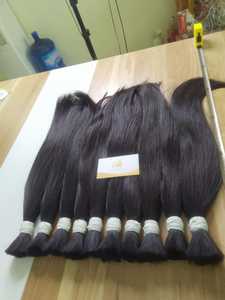 ผมชาวอินเดียน100% บริสุทธิ์ที่ยังไม่ผ่านกระบวนการฟอก300กรัม - Product Image 5