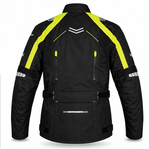 Chaqueta de Motocicleta Cadora de Manga Larga para Hombre, con Bloques de Color, Transpirable, Resistente al Viento, Teñida, Ropa Protectora para Adultos - Product Image 2
