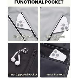 Chaleco Deportivo Ligero y Cortavientos para Hombre, Modelo 2025, con Bolsillos para Viajes, Senderismo y Running - Product Image 2