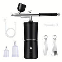 Pistolet de peinture électrique sans fil IKZARSA à double action, avec buse en aluminium de 0,3 mm, souffleur de poussière haute vitesse – Meilleures ventes