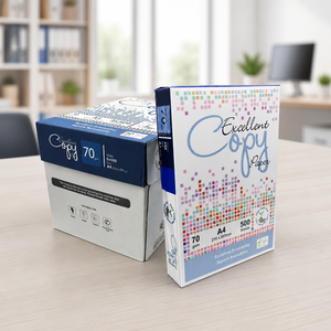 กระดาษถ่ายเอกสาร IPRINT คุณภาพสูง สีขาว ขนาด A4 น้ำหนัก 70 กรัม ผลิตในประเทศไทย เหมาะสำหรับทุกความต้องการของคุณ - Product Image 1