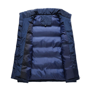 Veste matelassée sans manches tendance pour homme, légère, coupe-vent, chaude et isolante, idéale pour le streetwear et les voyages en plein air en hiver - Product Image 5