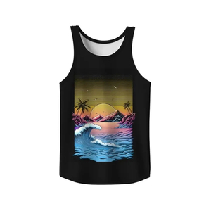 เสื้อกล้าม TRIMPO SPORTS คุณภาพพรีเมียม แบบไม่มีแขน คอกลม ผ้าถัก สวมใส่สบายสำหรับผู้ชาย ระบายอากาศได้ดี แห้งเร็ว มีไซส์ใหญ่ เหมาะสำหรับออกกำลังกาย - Product Image 2