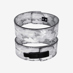 Ceinture de musculation en cuir de vachette légère et antidérapante pour hommes, avec logo personnalisé, pour la musculation et la remise en forme - Product Image 1