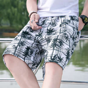 Mejor Proveedor, Servicio OEM, Shorts de Playa con Estampado de Langosta Roja, Hechos a Mano, Tela Suave y Transpirable, Diseño Sólido - Product Image 2