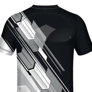 เสื้อยืดคอกลมแขนสั้นผ้าถักพิมพ์ลายแบบ Heat-Transfer สำหรับผู้ชาย สไตล์ล่าสุด ขายดี วัสดุทนทาน ปรับแต่งได้เต็มที่ - Product Image 5