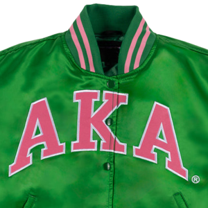   Chaqueta Bomber Vintage Verde para Mujer, Estilo Universitario Retro, Ropa Casual de Calle, Chaqueta Ligera Inspirada en la Hermandad - Product Image 5