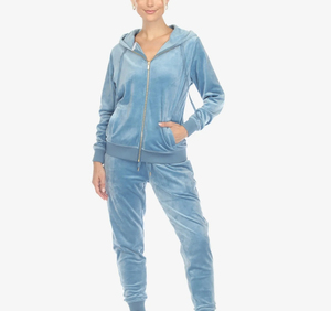 Ensemble de survêtement unisexe décontracté en velours polyester/coton avec logo personnalisé, coupe ample, cordon de serrage, respirant et écologique pour homme - Product Image 3