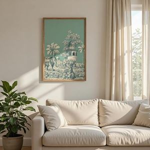 Cadre photo en bois massif fait main, design moderne vintage, à poser au mur ou sur table, cadeau de déménagement, cadeau d'entreprise, décoration intérieure - Product Image 5