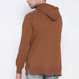 เสื้อฮู้ดดี้คลาสสิคแบบสวม ดีไซน์ขาดๆ สไตล์สตรีทแวร์ ผ้าคอตตอนผสม - Product Image 3