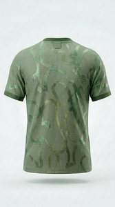 Vêtements streetwear personnalisés, design sur mesure, maillot de foot respirant en mesh, t-shirt col V - Product Image 4