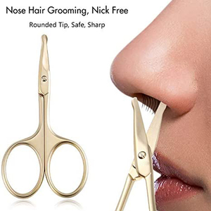 Custom Curved Stainless Steel Beauty <b>Nail</b> <b>Scissors</b> with Sharp Blade Right-Handed <b>for</b> Cuticle Use - Product Image 5