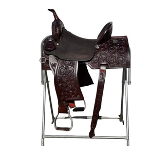 Silla de Montar Argentina de Cuero, Moderna y Clásica, Equipo Ecuestre de Primera Calidad, Cuero Genuino de Grado de Exportación - Product Image 3