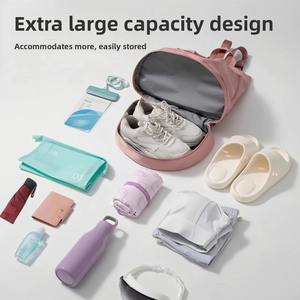 Mochila de Viaje con Separación para Artículos Húmedos y Secos, Unisex, Impermeable, Gran Capacidad, para Deportes, Gimnasio, Natación, Senderismo, de Poliéster Ajustable - Product Image 3