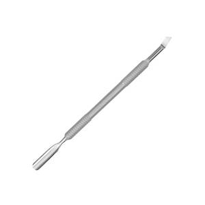 Pousse-ongles double extrémité en acier inoxydable pour manucure avec poignée texturée et pointe de précision - Product Image 4