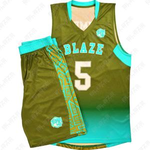 Unisex Plus Size Basketball Shorts Customized Summer Uniform with <b>Printed</b> Sublimation Breathable BSCI Certified Sports Set - Product Image 3