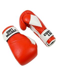 Guantes de Boxeo Profesionales de Velcro, Cuero Genuino, Proveedor de Logotipos Personalizados - Product Image 2