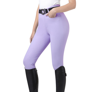 Pantalones de Montar a Caballo para Mujer, Ropa Ecuestre Personalizada, Absorbentes de Humedad, con Asiento de Silicona - Product Image 1