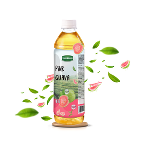 ชาสมุนไพร2024เครื่องดื่มฮาลาลแบบขวดสำหรับชาผลไม้ฝรั่งสีชมพูดื่มง่าย - Product Image 1