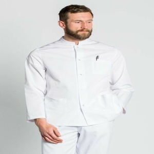 Wholesale Factory Custom Multi-Color Medical Scrubs <b>Set</b> Woven Fabric Hospital Nurse Scrubs and <b>Doctors</b> Lab Coats Uniforms - Product Image 3