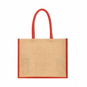 Cartoon Watermelon Print Burlap Tote <b>Bag</b> <b>Medium</b> <b>Size</b> Top Handle Beach Shopping <b>Bag</b> Sweet Summer Design - Product Image 2