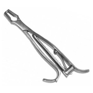 Pinzas de sujeción de huesos autocentrantes con placa de trinquete, instrumento quirúrgico manual ortopédico de acero inoxidable - Product Image 4